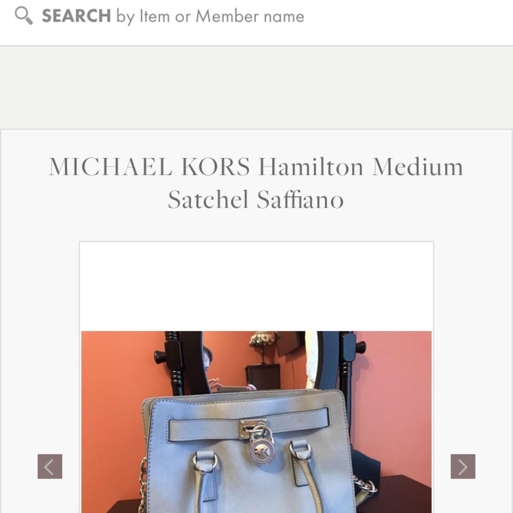 Michael michael Kors Saffiano leather tote. - Picture 3 of 8